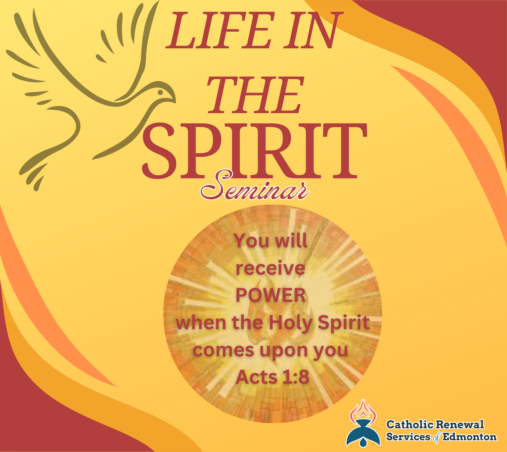 Life in the Spirit Seminar poster